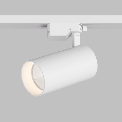 DK6455-WH Трековый светильник SOLID KOPER, 155мм, d80, 220V, LED 3000K, 30W, IP20, белый, алюминий фото 2