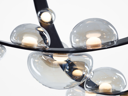 Подвесной светильник 8300P black/smoky фото 2