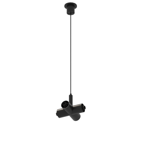 ST1601.479.00 Подвесной токопроводящий Х-коннектор ST-Luce Черный TECHNO фото 2