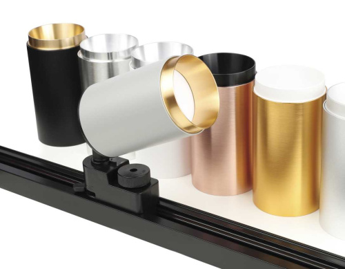 Комплект трекового светильника Ambrella light Track System XT6322044 SWH/PYG белый песок/золото желтое полированное (A2520, C6322, N6124) фото 2