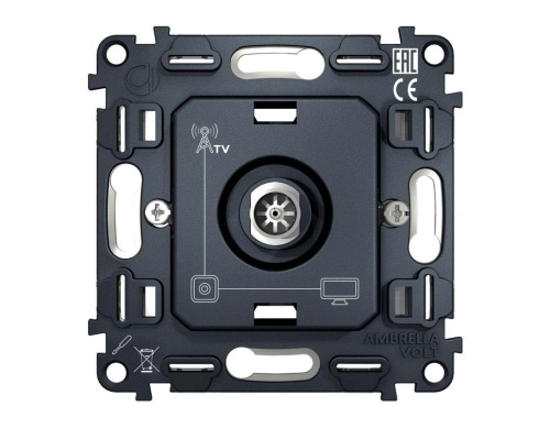 ТВ-розетка AMBRELLA VOLT VM202 ТВ-розетка AMBRELLA VOLT VM202