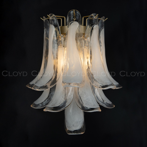 Бра Cloyd AZORES-B W2 / выс. 42 см - латунь светл. - бело-прозрачн.стекло (арт.20471) фото 7 Бра Cloyd AZORES-B W2 / выс. 42 см - латунь светл. - бело-прозрачн.стекло (арт.20471) фото 7