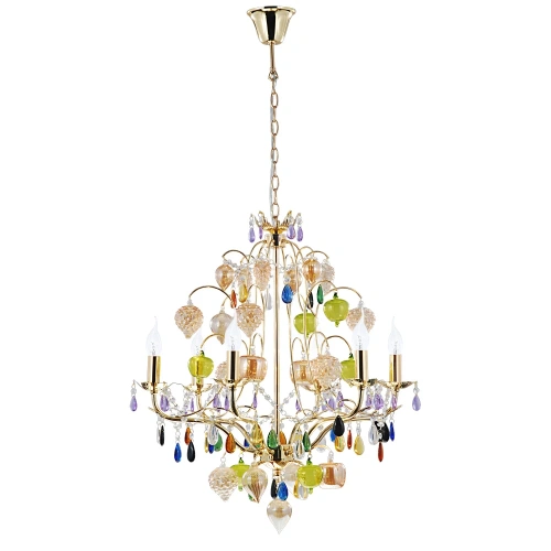 Подвесная люстра Arte Lamp RICCHEZZA A2011LM-6GO