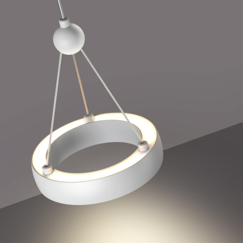 359395 OVER NT24 278 белый Светильник подвесной светодиодный, длина провода 2м IP20 LED 12W вниз/5W вверх 220V 1360Лм 3000K TURN фото 4 359395 OVER NT24 278 белый Светильник подвесной светодиодный, длина провода 2м IP20 LED 12W вниз/5W вверх 220V 1360Лм 3000K TURN фото 4