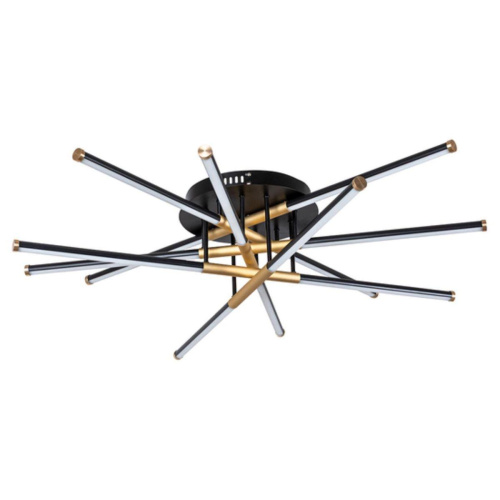 Потолочная светодиодная люстра Arte Lamp Fernando A2199PL-6BK Потолочная светодиодная люстра Arte Lamp Fernando A2199PL-6BK