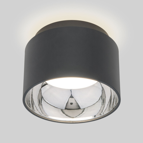 Накладной точечный светодиодный светильник 1069 GX53 GR Графит фото 2