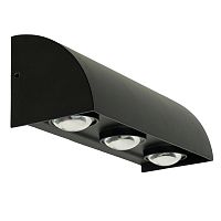 Светильник уличный светодиодный Feron DH708, 3W, 230Lm, 3000/4000/6400К, черный