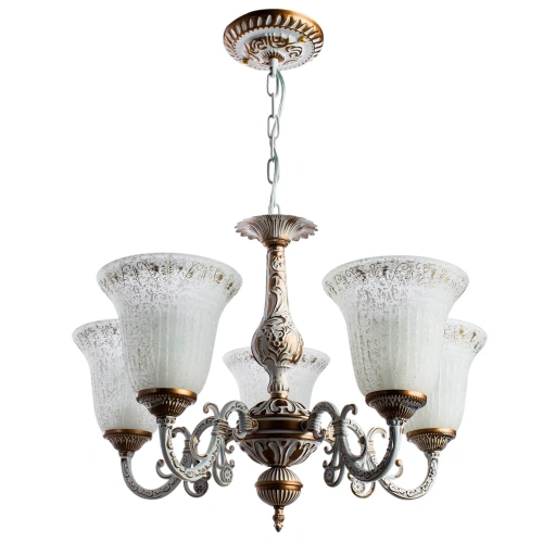 Подвесная люстра Arte Lamp DELIZIA A1032LM-5WG Подвесная люстра Arte Lamp DELIZIA A1032LM-5WG
