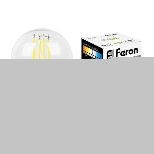Лампа светодиодная Feron LB-52 Шарик E27 7W 230V 4000K фото 2