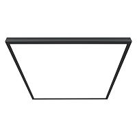 Светодиодная панель Feron AL2117 встраиваемая Армстронг 40W 6500K черный ЭПРА в комплекте