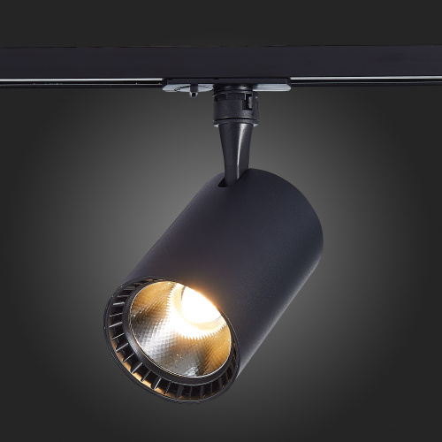 ST351.446.15.36 Св-к трек. Черный LED 1*15W 4000K 1 350Lm Ra?90 36° IP20 L118xW78xH174 100-240V BASE фото 3