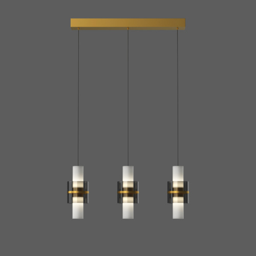 Подвесной светильник MD22001004-3A gold фото 3