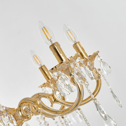 Люстра с хрустальными подвесками AL78101/8/250 B GW Bohemia Ivele Crystal (Богемия Ивеле Кристалл) фото 8