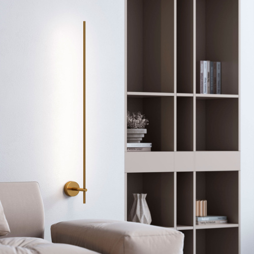 Светильник настенный светодиодный Fine LED 4000К 40132/LED латунь фото 2