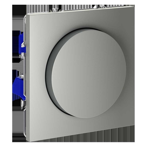 Светорегулятор встраиваемый Voltum S70 поворотно-нажимной 600 Вт, (сталь) VLS070305 Светорегулятор встраиваемый Voltum S70 поворотно-нажимной 600 Вт, (сталь) VLS070305