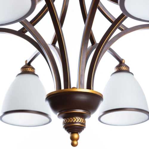 Подвесная люстра Arte Lamp BONITO A9518LM-8BA фото 4 Подвесная люстра Arte Lamp BONITO A9518LM-8BA фото 4