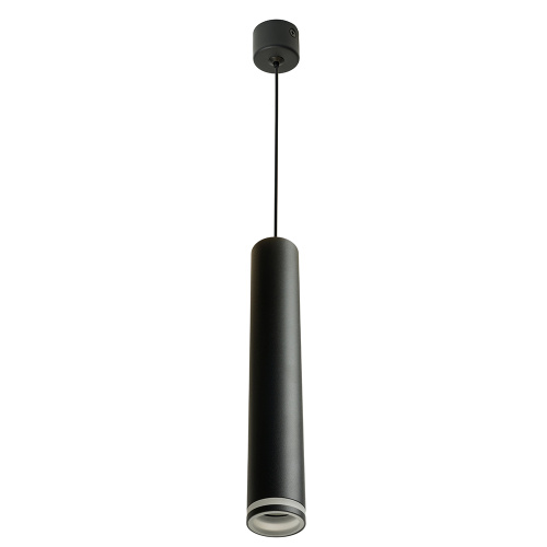 Светильник потолочный Feron ML1008 Barrel LUNA levitation на подвесе MR11 35W 230V, черный 40*250 фото 10