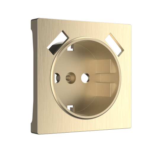 Накладка для розетки USB (шампань рифленый) W1179510 фото 2 Накладка для розетки USB (шампань рифленый) W1179510 фото 2