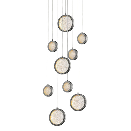 Подвесной светильник Bottega 9 nickel Подвесной светильник Bottega 9 nickel