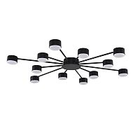 8344/12C COMFI LN26 251 черный, металл Люстра GX53 LED 12*7W 220V TORINA