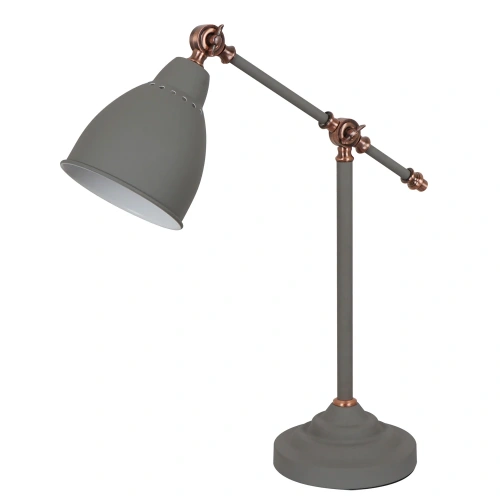 Декоративная настольная лампа Arte Lamp BRACCIO A2054LT-1GY Декоративная настольная лампа Arte Lamp BRACCIO A2054LT-1GY