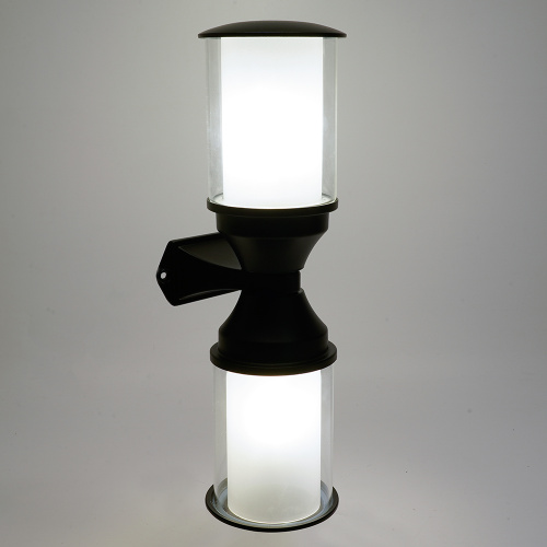 Светильник садово-парковый Feron DH1402, на стену, 2*E27 220-240V, черный фото 5