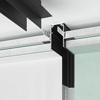 Slim Magnetic Коннектор угловой внутренний для встраиваемого шинопровода под ГКЛ 12,5мм черный 85211/00 85211/00