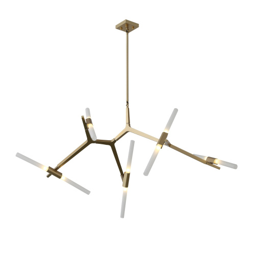 SL947.202.10 Люстра потолочная ST-Luce Золотистый/Белый G9 10*5W LACONICITA фото 7