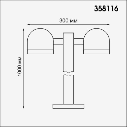 358116 STREET NT19 367 темно-серый Ландшафтный светильник IP65 LED 3000К 20W 100-240V GALEATI фото 3 358116 STREET NT19 367 темно-серый Ландшафтный светильник IP65 LED 3000К 20W 100-240V GALEATI фото 3