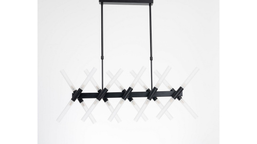 Подвесной светильник Lumina Deco Alford LDP 6036-20 BK фото 2