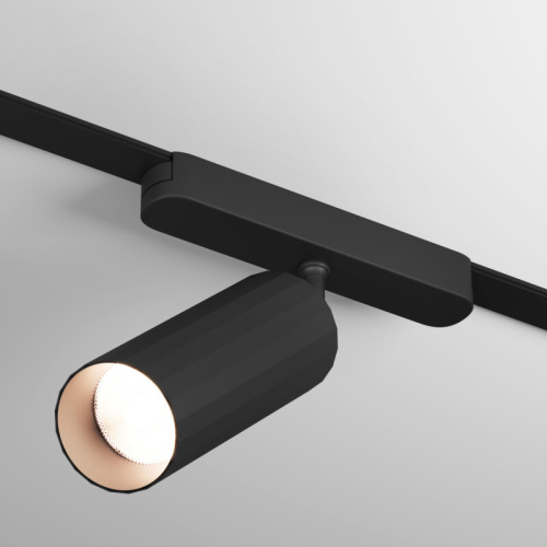 DK5311-BK Светильник для трека Air, серия Spot 3000 со светодиодом, ?50*H160мм, 48V DC, 12W, RA?95, 24°, 3000K, IP20, черный, алюминий DK5311-BK Светильник для трека Air, серия Spot 3000 со светодиодом, ?50*H160мм, 48V DC, 12W, RA?95, 24°, 3000K, IP20, черный, алюминий