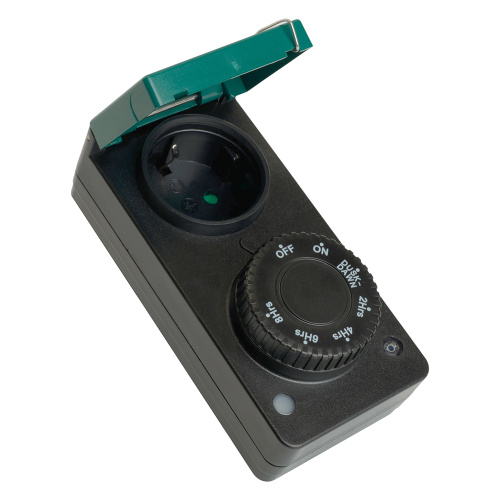 Розетка с таймером (с датчиком освещенности) Feron TM29 суточная мощность 2300W/10A IP44 фото 6