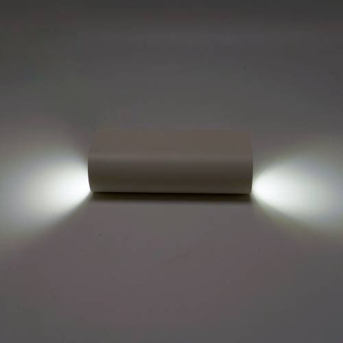 Светильник садово-парковый Feron DH024, на стену, 2*GU10 MR11 230V, белый фото 10