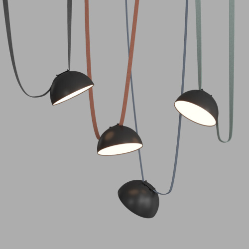 DK5660-BK Cветильник для трека-ремня Belty Smart, серия Flow со светодиодом, D220*H117мм, 48V DC, 24W, RA90, 120°, 3000-5700K, IP20, черный, алюминий фото 3 DK5660-BK Cветильник для трека-ремня Belty Smart, серия Flow со светодиодом, D220*H117мм, 48V DC, 24W, RA90, 120°, 3000-5700K, IP20, черный, алюминий фото 3