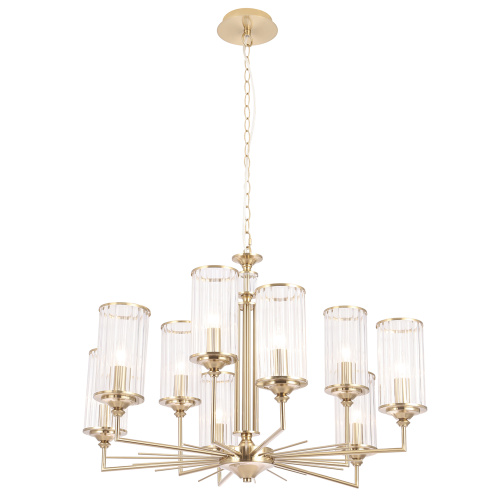 Crystal Lux Люстра Crystal Lux GLORIA SP9 BRASS