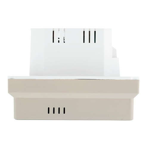 Терморегулятор Wi-Fi (механизм), STEKKER, 250В, 3500Вт, серия Эмили, RSW00-5119-08, кашемир, soft touch фото 4