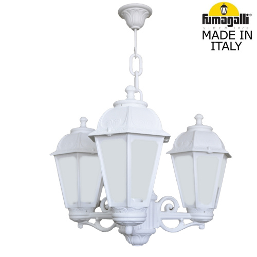 Fumagalli Подвесной уличный светильник FUMAGALLI SICHEM/SABA 3L K22.120.S30.WYE27 Fumagalli Подвесной уличный светильник FUMAGALLI SICHEM/SABA 3L K22.120.S30.WYE27