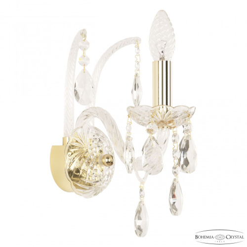 Бра хрустальные 105B/1/141 G Bohemia Ivele Crystal (Богемия Ивеле Кристалл)