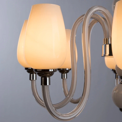 Подвесная люстра Arte Lamp LAVINIA A1404LM-8WH фото 3 Подвесная люстра Arte Lamp LAVINIA A1404LM-8WH фото 3