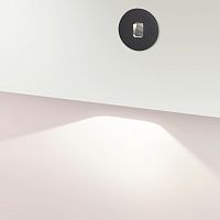 6651/1WL NATURE ODL24 000 черный/металл Подсветка для лестниц IP65 LED 1W 4000K 60° AC85-265V VITTY