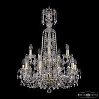 Люстра хрустальная 1402/10+5/195/XL-81/2d G