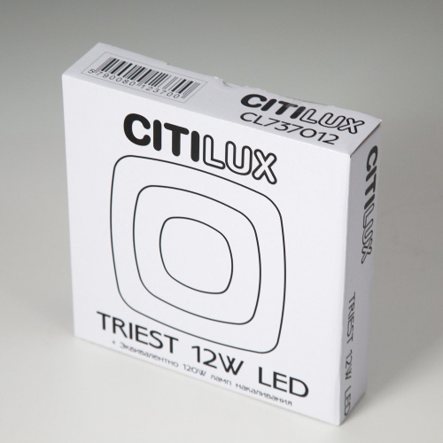 Citilux Триест CL737B012 Светильник светодиодный фото 10 Citilux Триест CL737B012 Светильник светодиодный фото 10