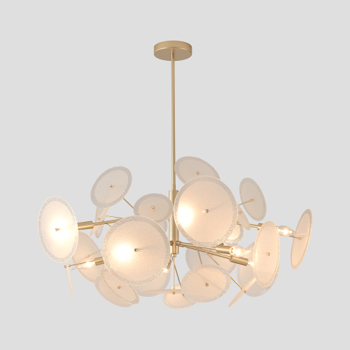 Crystal Lux Люстра Crystal Lux DANDELION SP10 GOLD фото 5