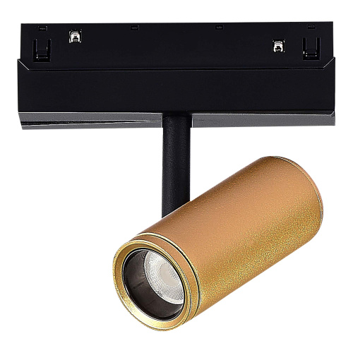 ST808.246.08 Магнитный трековый светильник Золотистый LED 1*8W 4000K 650Lm Ra>90 36° IP20 D42xH135 4 SKYLINE 48 фото 2