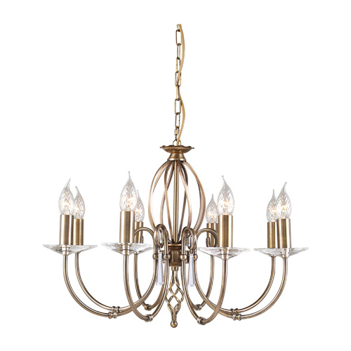 Люстра Elstead Lighting AG8-AGED-BRASS Люстра Elstead Lighting AG8-AGED-BRASS