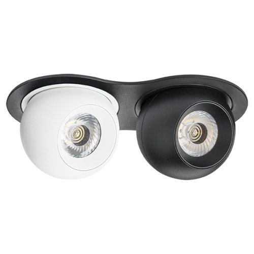 i6276272 Светильник INTERO LED 9W*2 850LM*2 24G ЧЕРНЫЙ/БЕЛЫЙ 3000K (217627+217062+217072)