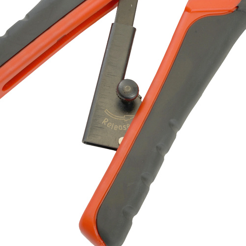 Кримпер STEKKER CTLS007 для обжима RJ разъемов RJ-45 (8P8C), RJ-12 (6P6C) и RJ-11 (6P4C и 6P2C), черный, красный фото 6