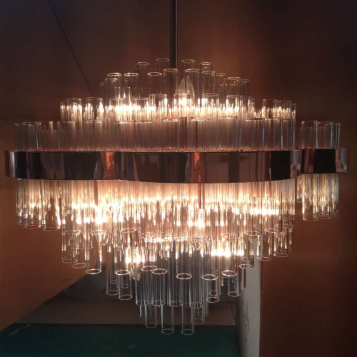 Люстра Chemistry rose gold фото 2