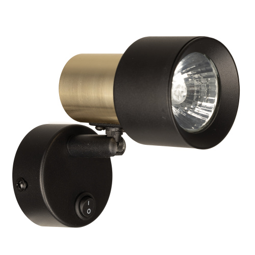 Citilux SAT CL505611 Спот поворотный с выключателем Чёрный+Золото фото 7 Citilux SAT CL505611 Спот поворотный с выключателем Чёрный+Золото фото 7