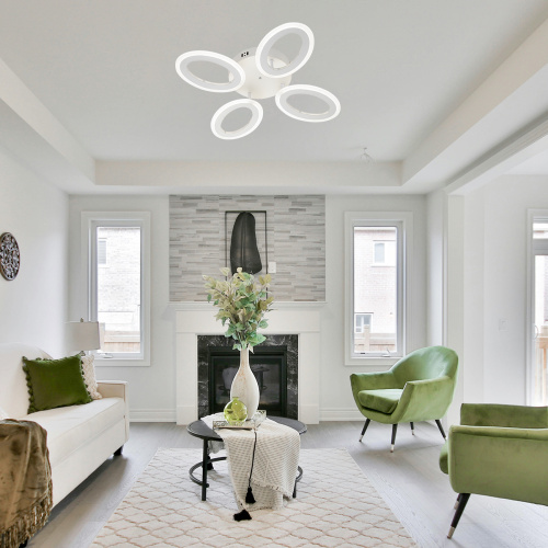 Потолочный светильник Escada 10226/4 LED*64W White фото 3 Потолочный светильник Escada 10226/4 LED*64W White фото 3